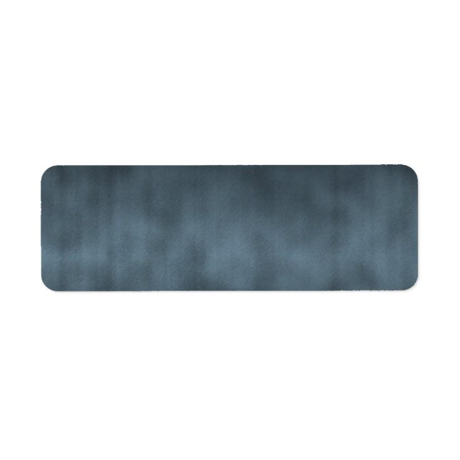 Steel Gray Gothic Ombre Background Art Label (Front)