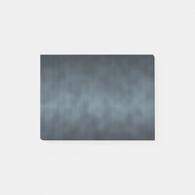 Steel Gray Gothic Ombre Background Art Post-it Notes (Front)