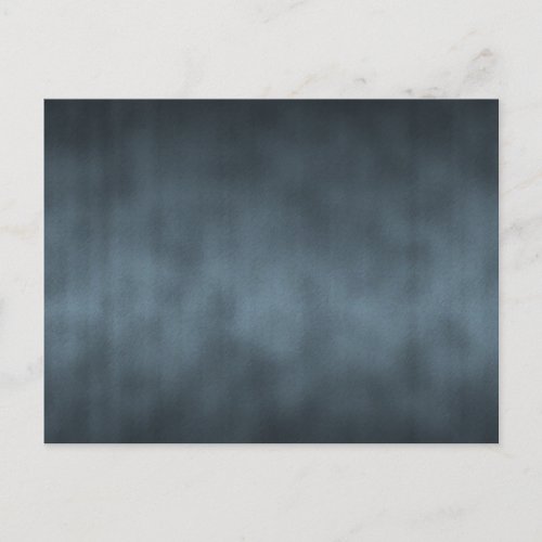 Steel Gray Gothic Ombre Background Art Postcard
