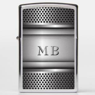 Steel Grid 2 - Customize Zippo Lighter