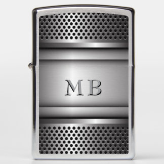 Steel Grid 2 - Customize Zippo Lighter