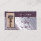 Steel Key Business Card (Front)