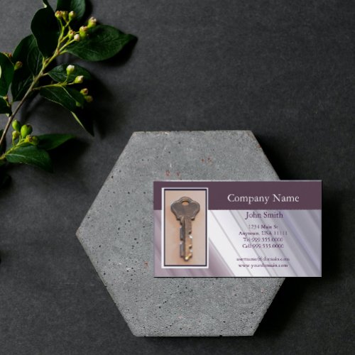 Steel Key Business Card