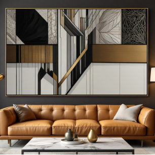 Steel Leaves Poster