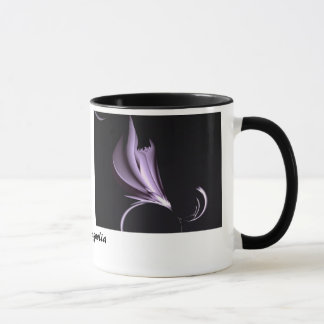 Steel Magnolia Abstract Coffee Mug