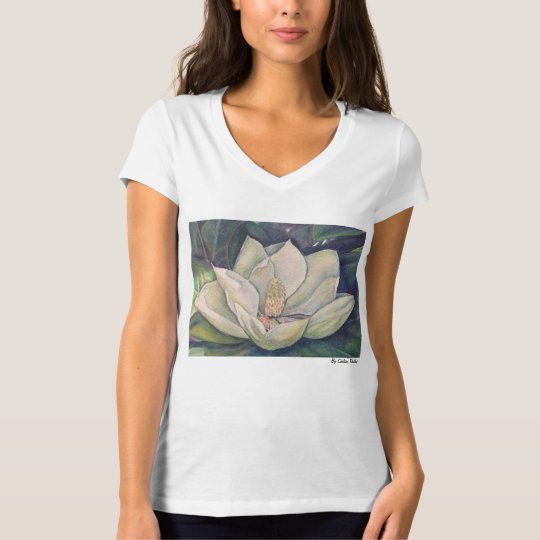 plant lady magnolia shirt