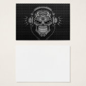 Steel Mesh DJ Sugar Skull (Front & Back)