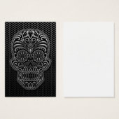Steel Mesh Sugar Skull (Front & Back)