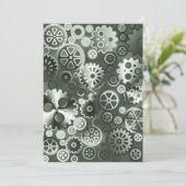 Steel metallic gears (Standing Front)