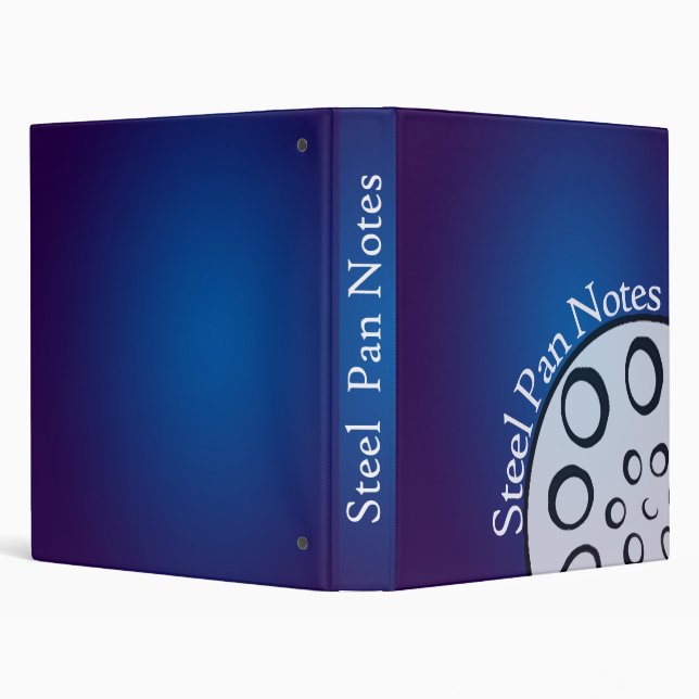 Steel Pan Notes Binder (Background)