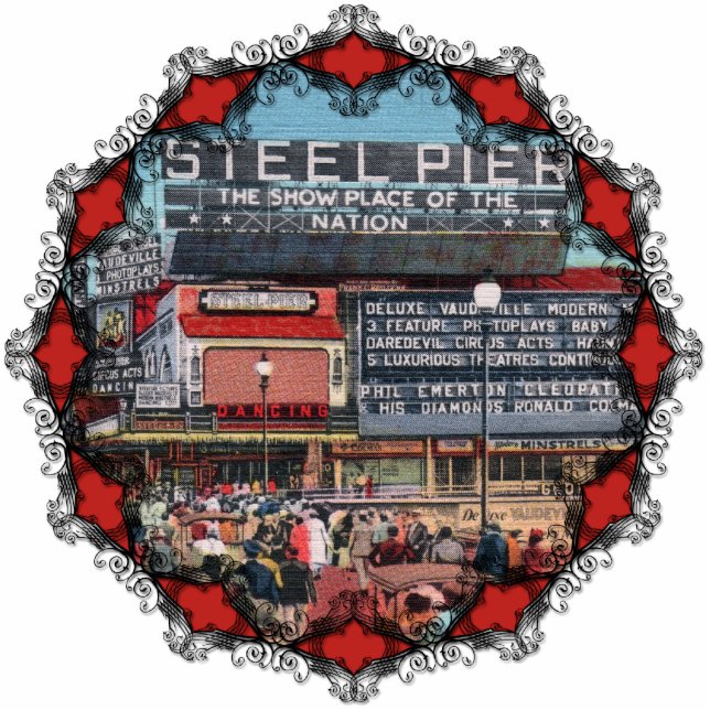 Steel Pier - Atlantic City Ornament (Front)