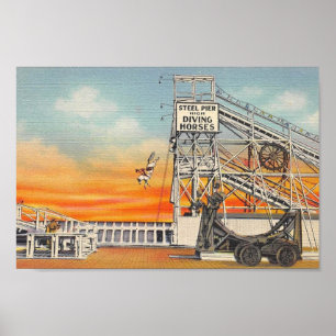 Steel Pier - Atlantic City Poster