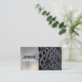 Steel Pipes Business Card (Standing Front)