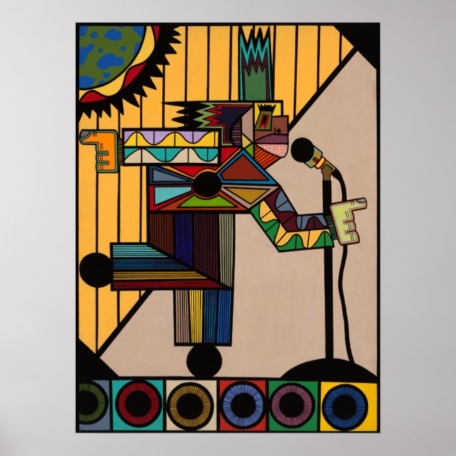 "Steel Pulse" by Ruchell Alexander Poster (Front)