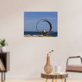 STEEL SCULPTURE POSTER | Zazzle