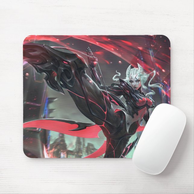 Steel Shadow Gaming Mousepad | Precision Blade Pad (With Mouse)