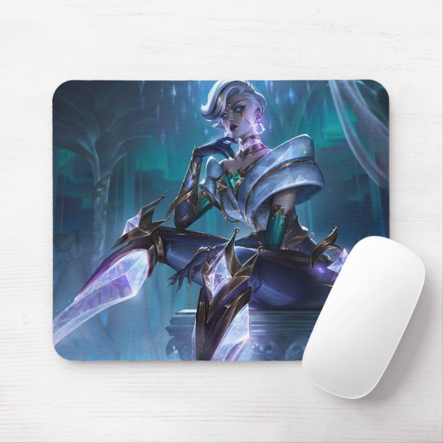 Steel Shadow Gaming Mousepad | Precision Blade Pad (With Mouse)
