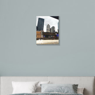 Steel & Sky NYC Canvas Photo Tile