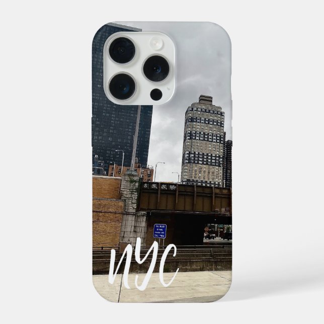 Steel & Sky NYC iPhone Case (Back)