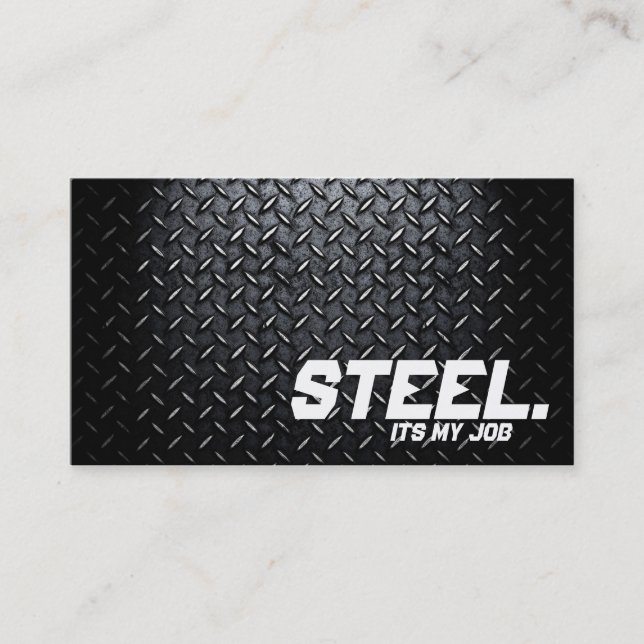 Steel smith Business card (Front)
