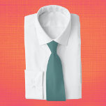 Steel Teal Solid Color Neck Tie<br><div class="desc">Steel Teal Solid Color</div>