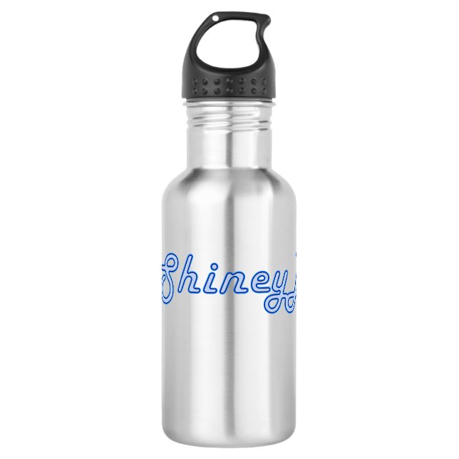 Steel Water Bottle (18oz or 24oz,) (Front)