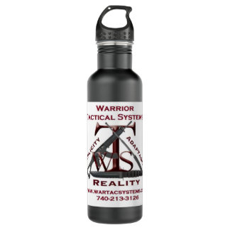 Steel Water Bottle WTS Logo