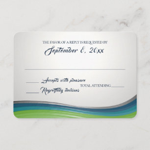 Steel Wave Blue and Green Response