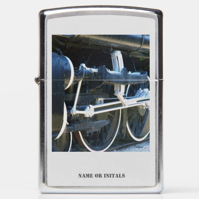 STEEL WHEELS #1 ZIPPO LIGHTER (Front)