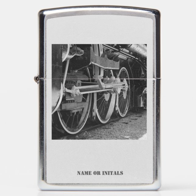STEEL WHEELS # 3 ZIPPO LIGHTER (Front)