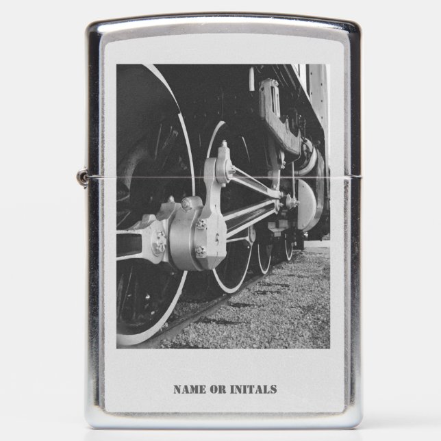 STEEL WHEELS # 4 ZIPPO LIGHTER (Front)