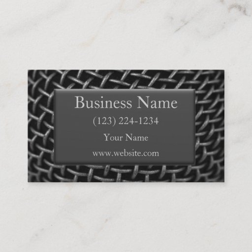 Customizable Steel Wire Business Card