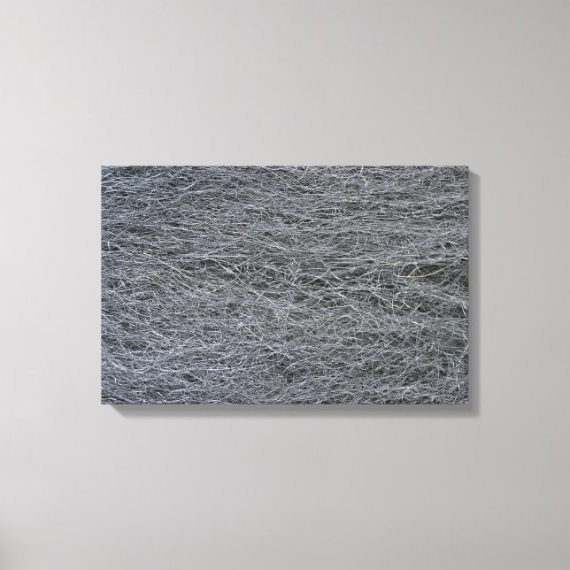 steel wool texture canvas print (Front)