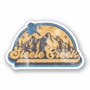 Steele Creek Alaska Sticker