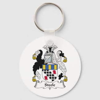 Steele Family Crest Keychain
