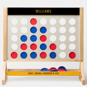 Steeler Colors Custom Family Names Fast Four