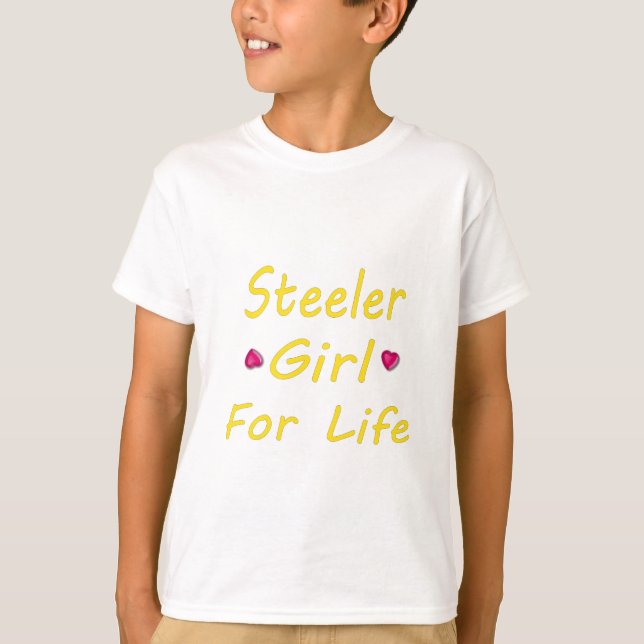 steeler girl life T-Shirt (Front)