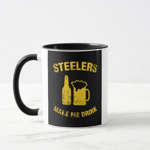 Steelers Make Me Drink Mug