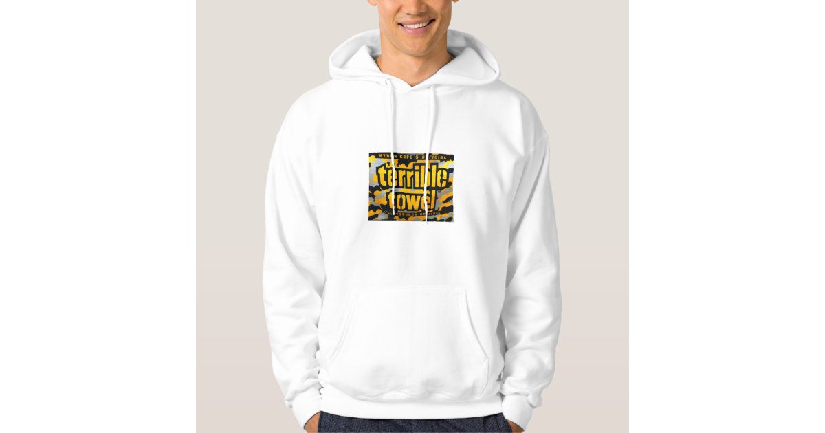 Steelers terrible towel hoodie | Zazzle