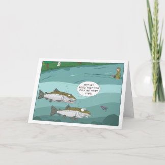 Steelhead Fish of 1000 casts Card