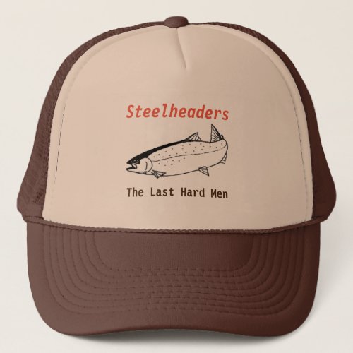 Steelhead fishing cap