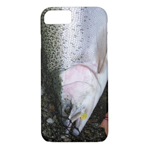 Steelhead Rainbow Trout Fly Fishing iPhone 87 Case