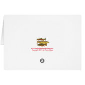 Steelhead Trout Cards (Back Horizontal)