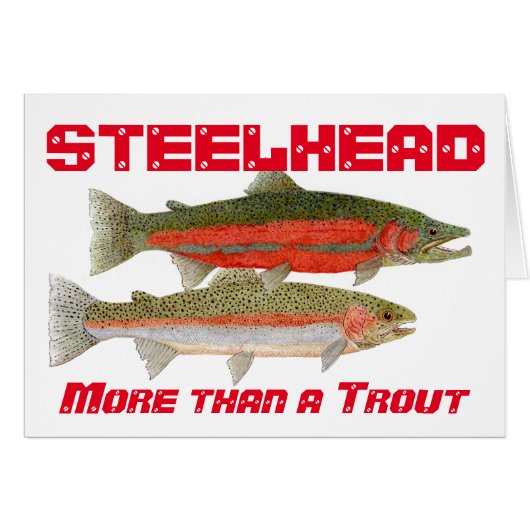 Steelhead Trout Cards (Front Horizontal)