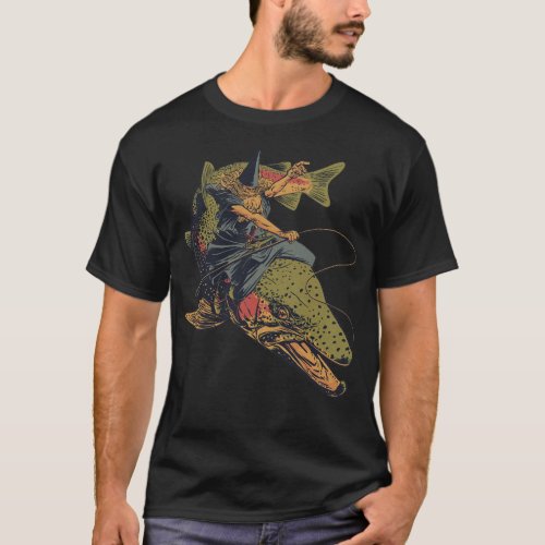 Steelhead you Fools the wizard trout fisher T_Shirt