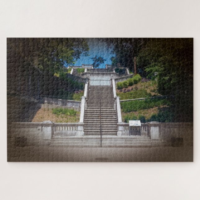 Steelton PA Steps Jigsaw Puzzle (Horizontal)