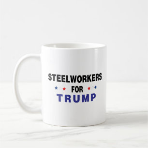 Steelworkers For Trump Coffee Mug