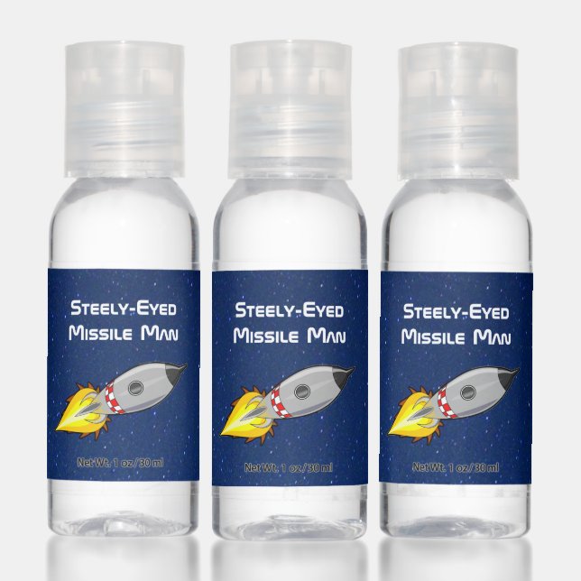 Steely-Eyed Missile Man Hand Sanitizer (Set)