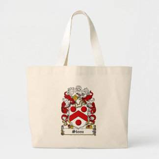 Steen Family Crest Large Tote Bag