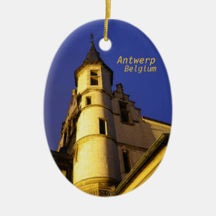 steenant, Antwerp, Belgium Ceramic Ornament